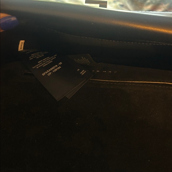 Sandro YZA black leather handbag - Picture 7 of 8